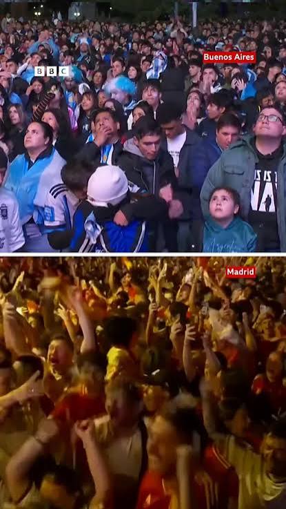 Las reacciones de hinchas tras la final del Mundial 2026 con España campeona - BBC News Mundo