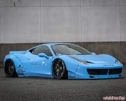 Liberty Walk Full Bumper Complete Body Kit Frp Ferrari 458 Italia 10 15 Lw 458italia 0002 Liberty Walk Cars Super Cars Ferrari 458
