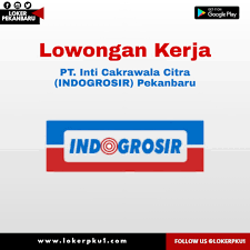 Daftar sekarang untuk melamar dan mendapatkan informasi loker terbaru. Lowongan Kerja Pt Inti Cakrawala Citra Indogrosir Pekanbaru September 2020