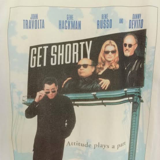 Vintage 90s Get Shorty Movie Tshirt Tag Jerzees - Etsy