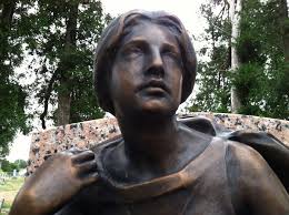 TO WHO EVER STOLE THE ANGEL FROM MY DAUGHTERS GRAVE AT ELMWOOD CEMETARY  SPEAKS VOLUMES OF YOUR CHARACTER