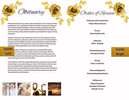 Funeral Program, Funeral Program Template. Obituary, Obituary Template.  Editable & Printable Digital File. Celebration of Life 4page Program