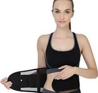 Fitvare Waist Support Trimmer Belt- Large Back Brace Support