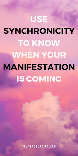 What Is The Meaning Of Synchronicity In Manifesting Manifestation Synchronicity Law Of Attraction Affirmations