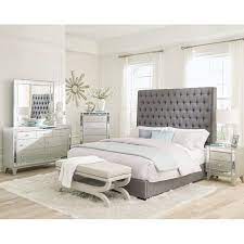 Red Barrel Studio Shun Tufted Low Profile Standard Bed Upholstered Bedroom Set Bedroom Interior Upholstered Bedroom