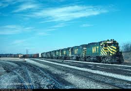 Mkt 187 Missouri Kansas Texas Railroad Katy Emd Gp40 At Denison Texas By David Hawkins Missouri Railroad Kansas