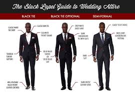 Image result for black tie optional male