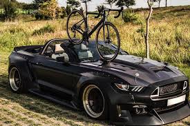 Check spelling or type a new query. Widebody Ford Mustang Gt Cabrio S550 Mit Fahrradhalter