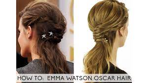 Emma watson wanted to spell out exactly where she stood on women's rights, but got it embarrassingly wrong. Emma Watson Hair Oscar 2014 Tutorial Youtube
