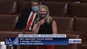 Twitter has suspended republican representative marjorie taylor greene's account for 12 hours after she made a controversial comment that violated its policy on sharing misleading information about the coronavirus pandemic. Marjorie Taylor Greene The Real Voter Suppression Is Having To Stand In Line To Go Through Metal Detectors News Independent Tv