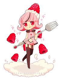 Sweeticals The Choco Raspberry Pie By Vocaloid Mirai Cute Art Food Illustration Art Cute Drawings