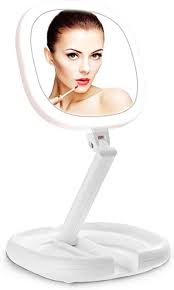 Amazon Com Magnifying Mirror 20x With Stand Makeup Mirror With Lights Mirror With Lights Magnifying Mirror