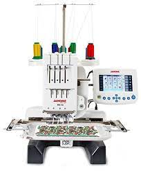 Janome Mb 4s Four Needle Embroidery Machine With Included Hat Hoop Lettering Hoops At Amazon Com Best Embroidery Machine Serger Sewing Machine Embroidery