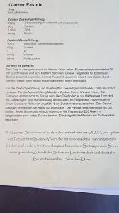 Pin Von Hilde Jaggli Auf Rezepte Kuchen Und Torten Glarner Pastete Pastete Blumen Schablone