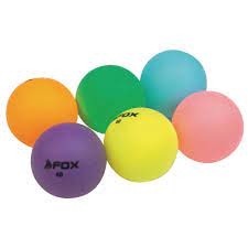 Buy table tennis balls and get the best deals at the lowest prices on ebay! Itbp08140 Fox Coloured Table Tennis Balls Assorted Pack Of 6 Findel International