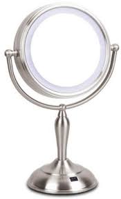 7 5 inch lighted vanity mirror