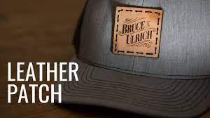 Making A Leather Patch Youtube