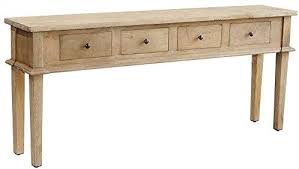 Amazon Com Casual Elements Large Console Table In Rustic Mango Gray Wash Finish Kitchen Dining In 2020 Large Console Table Console Table Living Room Side Table