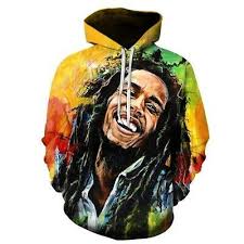 sponsored ebay star bob marley 3d print menwomen hoodie sweater sweatshirt jacket pullover tops