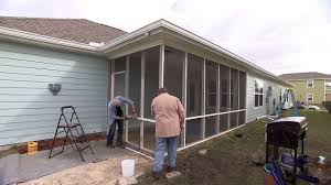 As i share today what i paid to have my porch built in 2008, please keep in mind costs can vary a good bit depending on where you live, the materials you choose, the features you include and other choices you make during the process. Screening In A Porch Today S Homeowner With Danny Lipford Youtube