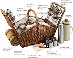 Maybe you would like to learn more about one of these? Picnic At Ascot Huntsman Basket For 4 W Coffee Set Blanket Santa Cruz Picnic Baskets Patio Lawn Garden Ourvagabondstories Com