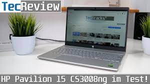 The pavilion 15 laptop packs more performance into a smaller profile, so you can get more done wherever you go. Review Hp Pavilion 15 Cs3008ng Im Test Wie Viel Notebook Bekommt Man Fur 999 Tecreview Youtube