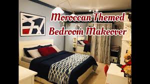 Hosima moroccan tile style 3 pcs duvet cover set moroccan tile mosaic ceramic tableware folk print spanish pottery 1 duvet cover+2 pillowcases soft polyester bedding sets for bedroom twin size. Moroccan Themed Bedroom Makeover Youtube