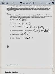 Types of chemical reaction worksheet practice answers. Chem Blog Types Of Chemical Reactions Pogil
