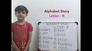Her job is to put red robots . Alphabet Story Letter R Story Youtube