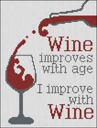 Cross stitch pattern detail information: Bogo Sale Cross Stitch Pattern Glass Of Wine Instant Etsy Cross Stitch Funny Cross Stitch Cross Stitch Designs
