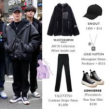 Pin By Ciarra Oyola On Bts Closet Korean Fashion Kpop Bts Bts Inspired Outfits Bts Clothing