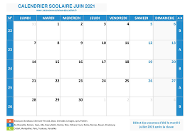 Sainte blandine et saint pothin 03 juin : Calendrier Juin 2021 Avec Vacances Semaines Et Jours Feries