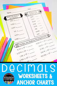Math Activities For Teaching Decimals In 4th Or 5th Grade Math Centers Math Worksheets Teaching Decimals Math Fraction Games Elementary Math Classroom