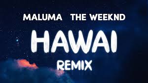 So now he's your heaven. Maluma The Weeknd Hawai Remix Lyrics Letra Youtube