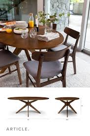 conan oval dining table small round