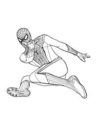 Print spiderman coloring pages for free and color our spiderman coloring! Free Printable Spiderman Coloring Pages For Kids