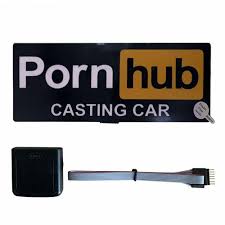 Porn hub CASTING CAR Electric Marker Lamp Windshield Suitcase Banner  Sticker | eBay