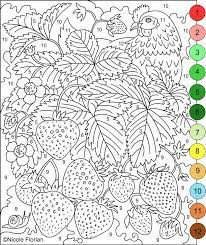 Adult color by number coloring pages. Pin On Coloring