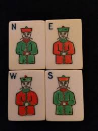 The Beautiful Flowers From My Pung Chow Set C 1924 Mahjong Tiles Mah Mahjong