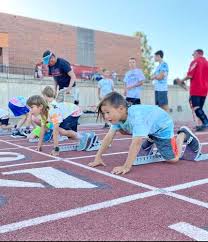 Kids hit the track running in youth meet