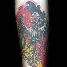 Tattoomagz tries to bring you only the best of the best, with teams that are consistently compiling new photos of the most popular, top voted, most viewed, and most shared tattoo designs and ink jobs. 50 German Eagle Tattoo Designs For Men Germany Ink Ideas