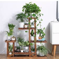 Details Uber Holzpflanze Blumenstander Regale Garten Pflanzgefass 5 Tier Pot Display Rack Holder Blumenstander Details Di In 2020 Diy Plant Stand Flower Stands Decor