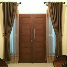 Gorden minimalis gradasi monokrom, adalah pilihan desain gorden yang tepat bagi rumah minimalis modern anda. Gorden Satu Set Minimalis Kupu Tarung Shopee Indonesia