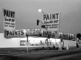 Vintage Picture Of Corner Of Magnolia And Jurupa In Riverside Ca Standard Brands Paint Riverside California California History Riverside
