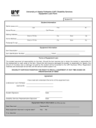 Equipment Loan Form 2 Free Templates In Pdf Word Excel Download