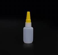 20ml Cyanoacrylate Adhesive Fast Super Glue Bottle White Empty Bottle with  Plastic Pin Sharp Mouth Cap