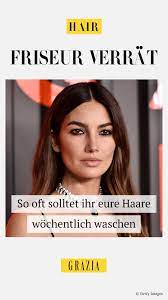 so haufig solltest du dir die haare waschen laut friseur haare waschen haare haarewaschen