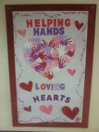 Need a super simple and quick idea? February School Board Valentines Classroom Door Valentines Door Decorations Classroom School Door Decorations