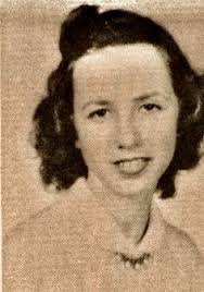 Billie Mae Garland's 1952 Junior photograph.