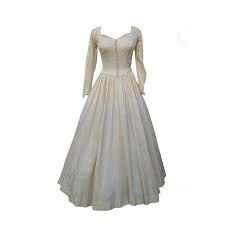 1940s Vintage Elizabethan Damask Wedding Dress Small Uk8 Damask Wedding Dress 1940s Wedding Dress Dresses